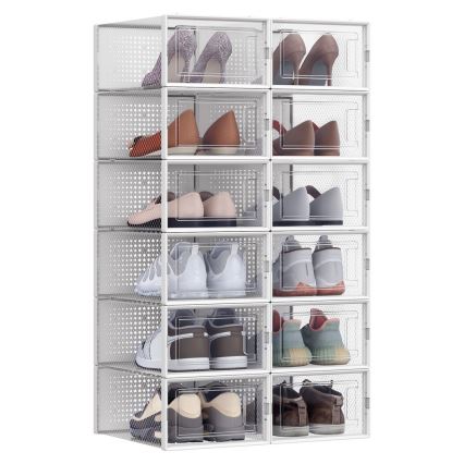 Étagère modulaire à compartiments BOXIFY blanche