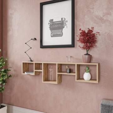 Étagère murale AMANOS 32x120 cm pin