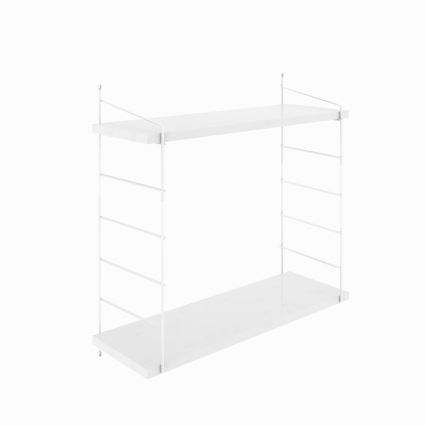 Étagère murale ARMONI 58x72 cm blanche