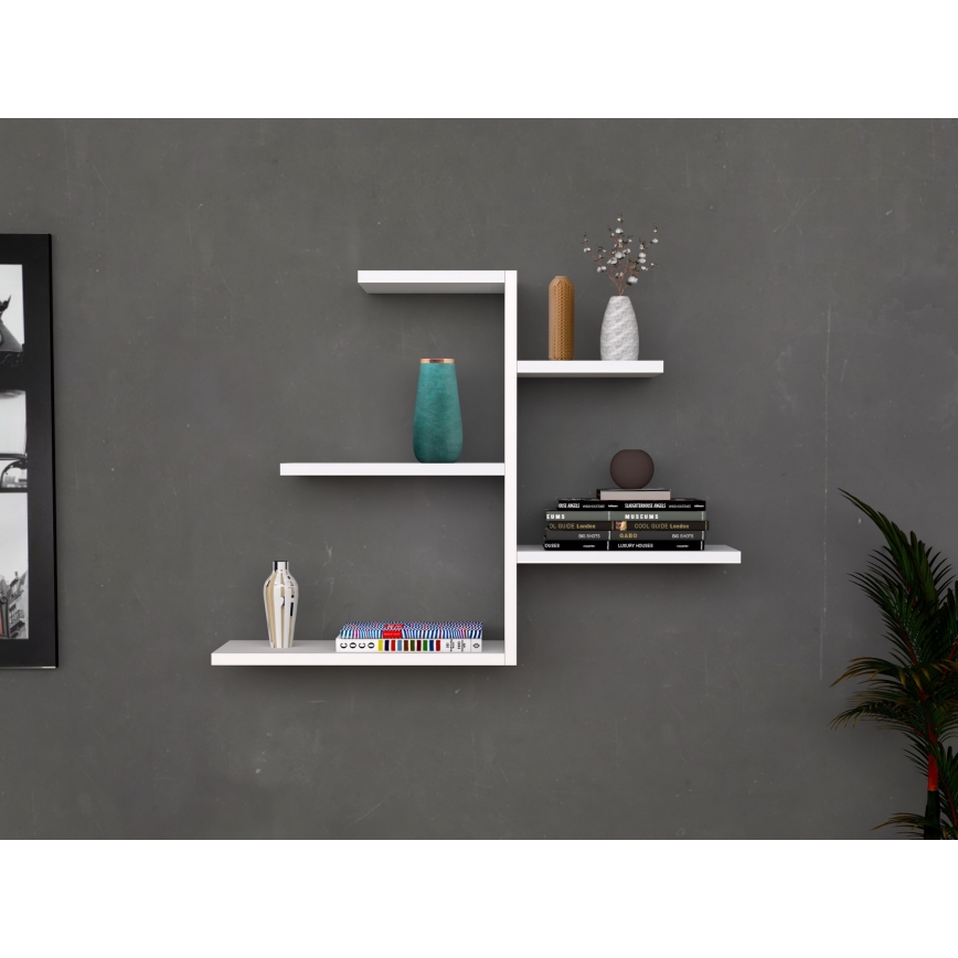 Etagère murale GAMI 48x82 cm blanc