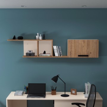 Étagère murale NEWRA 35x150 cm pin atlantique