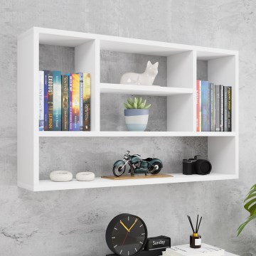 Étagère murale PAPIKO 100x60x20 cm blanche