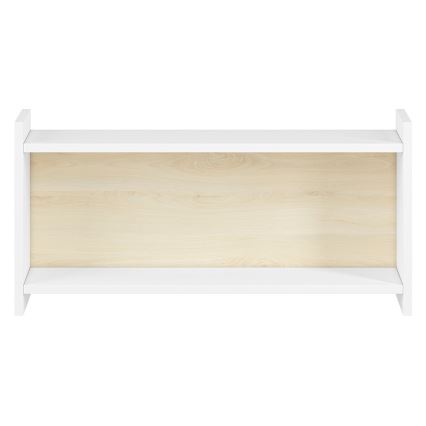 Etagère murale pour enfants BUBO 35x72 cm blanc/chêne clair