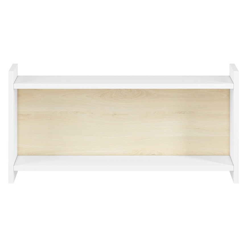 Etagère murale pour enfants BUBO 35x72 cm blanc/chêne clair