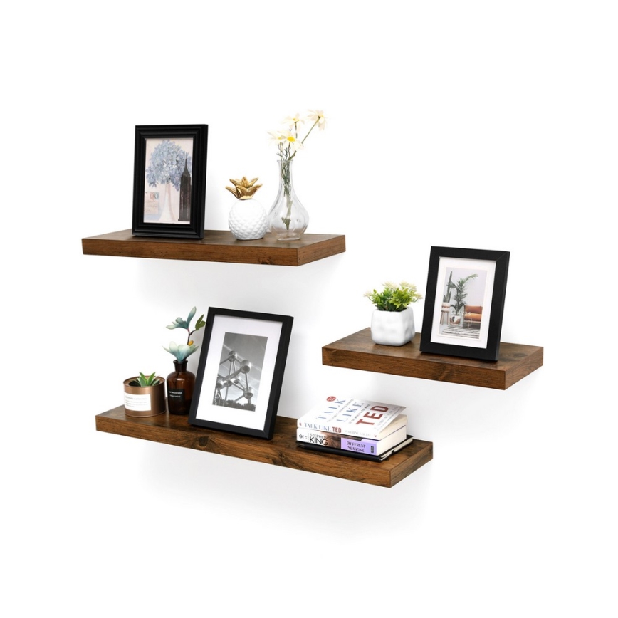 Étagère murale SHELFY marron