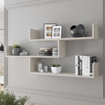 Étagère murale TRIO 119x55 cm cachemire