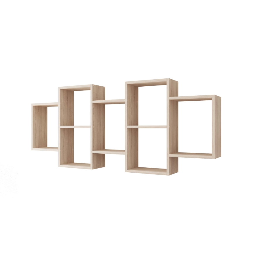 Etagère murale TRIO 65x161 cm chêne sonoma
