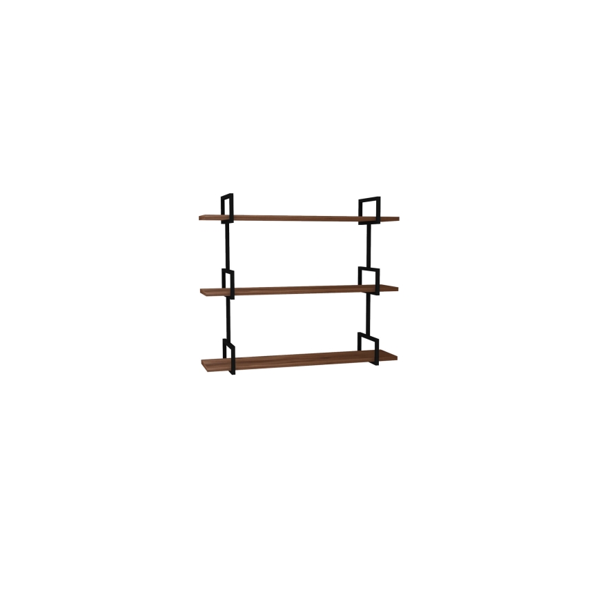 Étagère murale URAS 76x90 cm en pin