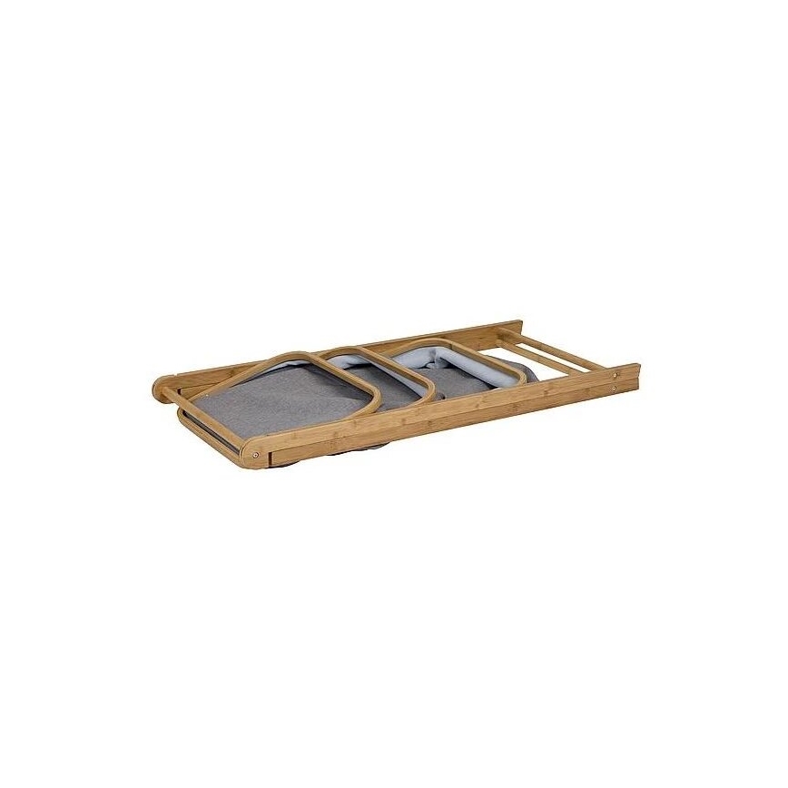 Étagère pliable avec paniers