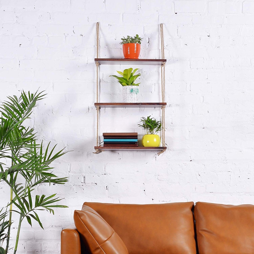 Étagère suspendue 120x60 cm épicéa