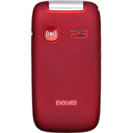 Evolveo - EasyPhone FS, klaptelefoon 2.8 rood