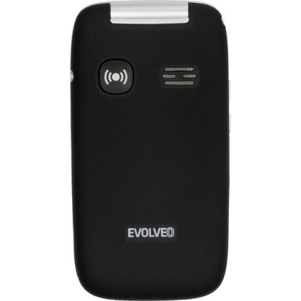 Evolveo - EasyPhone FS téléphone mobile à clapet pour seniors 2.8 noir
