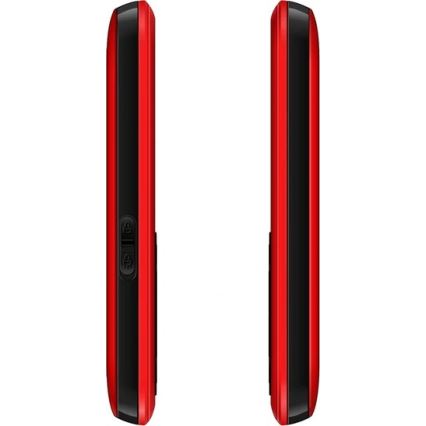Evolveo - EasyPhone ID, mobiele telefoon voor senioren, rood