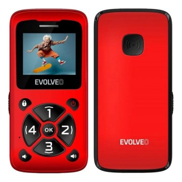 Evolveo - EasyPhone ID seniorentelefoon, rood