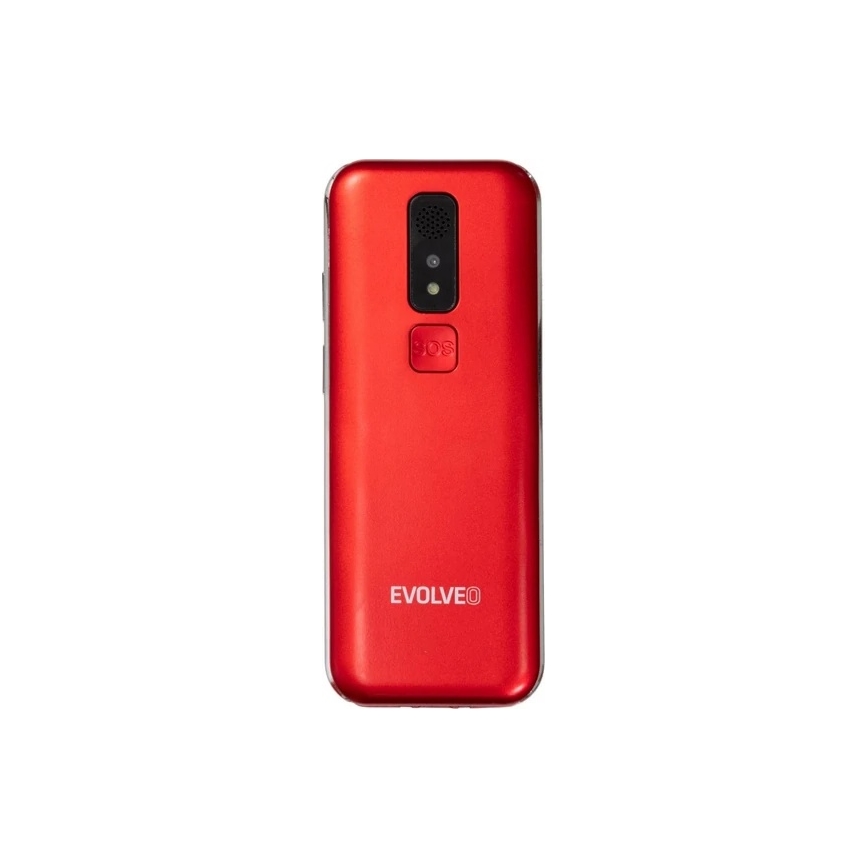 Evolveo - EasyPhone LT, 4G mobiele telefoon voor senioren, rood