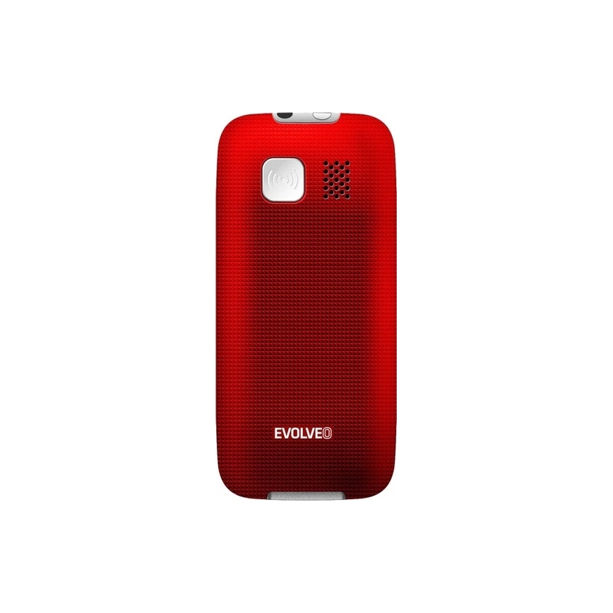 Evolveo - EasyPhone, mobiele telefoon voor senioren, rood