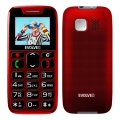Evolveo - EasyPhone téléphone mobile pour seniors rouge