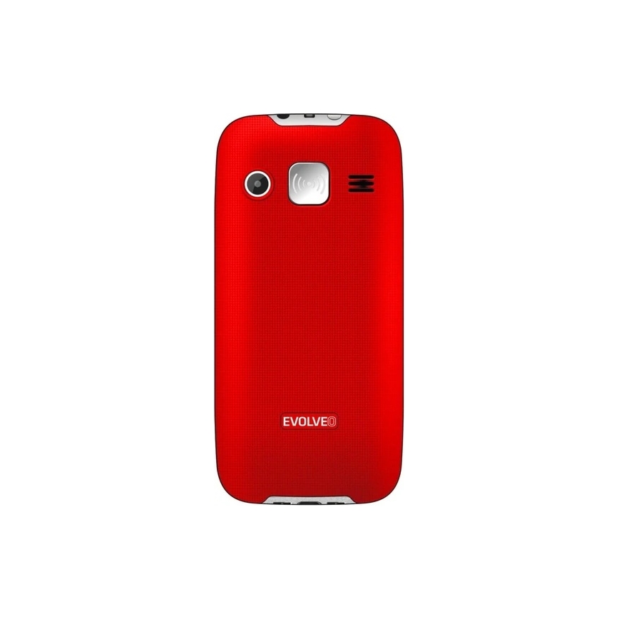 Evolveo - EasyPhone XR 4G téléphone mobile pour personnes âgées rouge