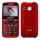 Evolveo - EasyPhone XR, téléphone mobile 4G pour seniors, rouge