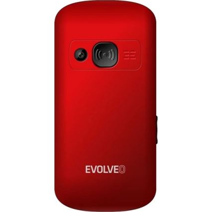 Evolveo - EasyPhone XS mobiele telefoon voor senioren rood