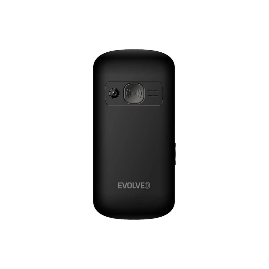 Evolveo - EasyPhone XS, téléphone mobile pour seniors, noir