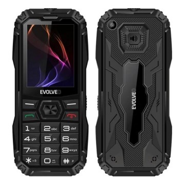 Evolveo - MaxPhone A1 knoptelefoon Dual-SIM zwart