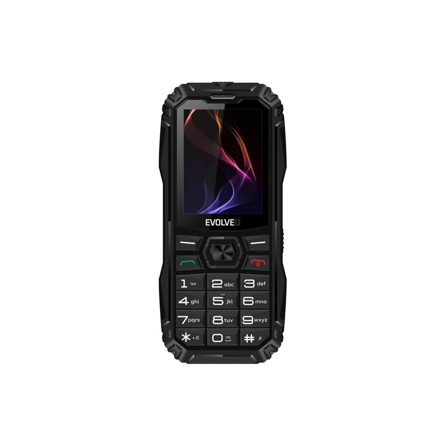 Evolveo - MaxPhone A1 knoptelefoon Dual-SIM zwart