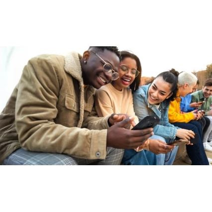 Evolveo - MaxPhone A1 téléphone à touches Double SIM noir