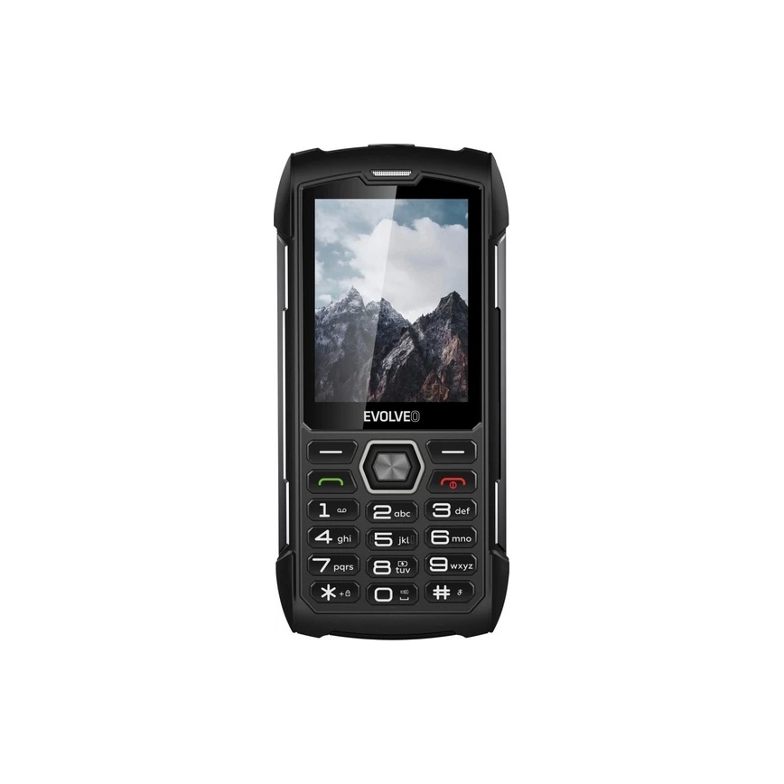 Evolveo - StrongPhone H1 waterdichte Dual-SIM-telefoon zwart/grijs