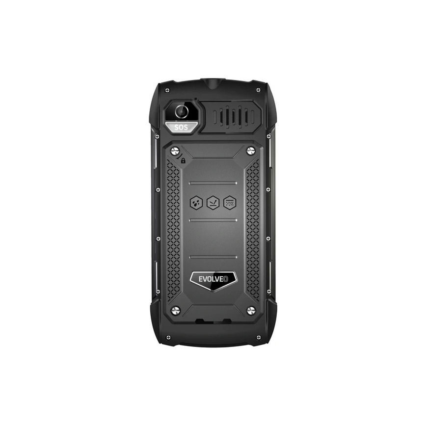 Evolveo - StrongPhone H1 waterdichte Dual-SIM-telefoon zwart/grijs