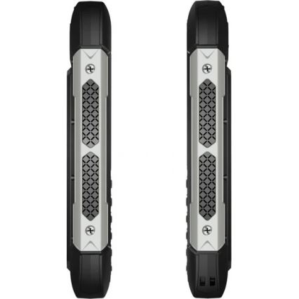 Evolveo - StrongPhone H1, waterdichte Dual SIM-telefoon zwart/zilver