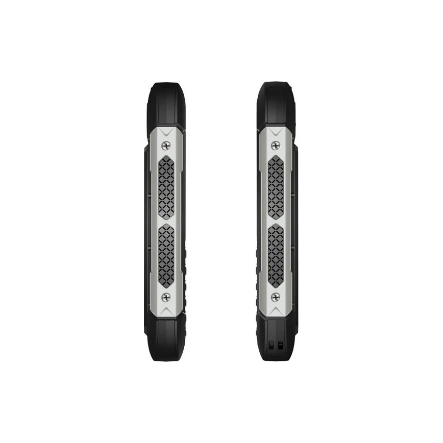 Evolveo - StrongPhone H1, waterdichte Dual SIM-telefoon zwart/zilver