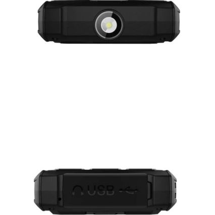 Evolveo - StrongPhone H1, waterdichte Dual SIM-telefoon zwart/zilver