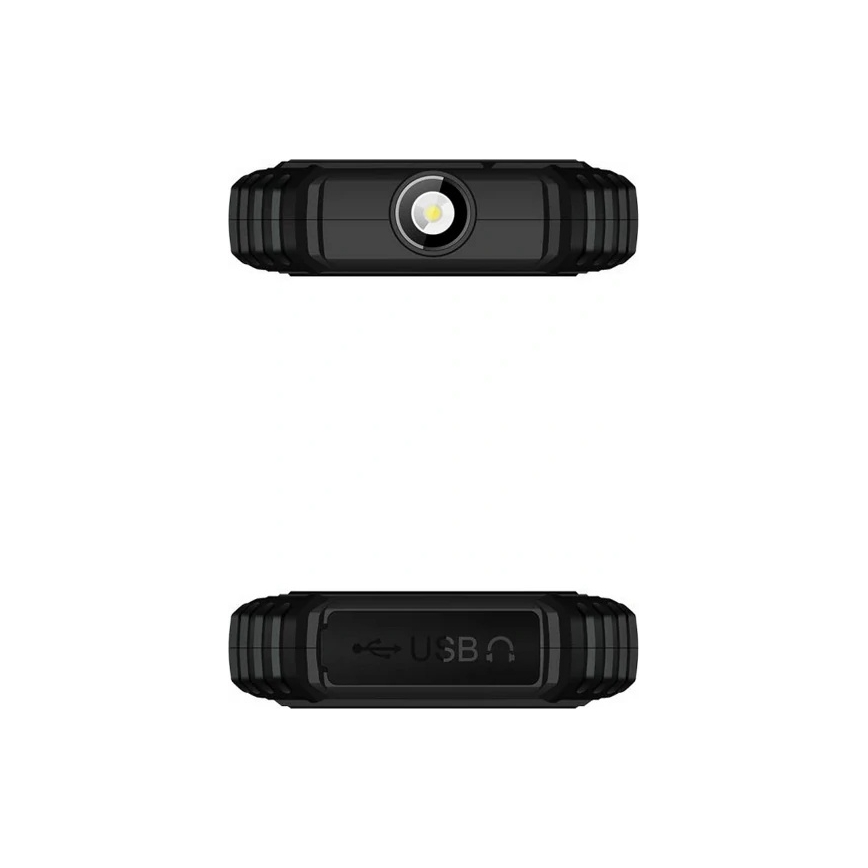 Evolveo - StrongPhone Q1, waterdichte Dual-SIM-telefoon, zwart