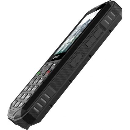 Evolveo - StrongPhone X5, waterdichte Dual-SIM-telefoon, zwart/grijs