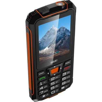 Evolveo - StrongPhone Z6 téléphone étanche Dual SIM noir/orange