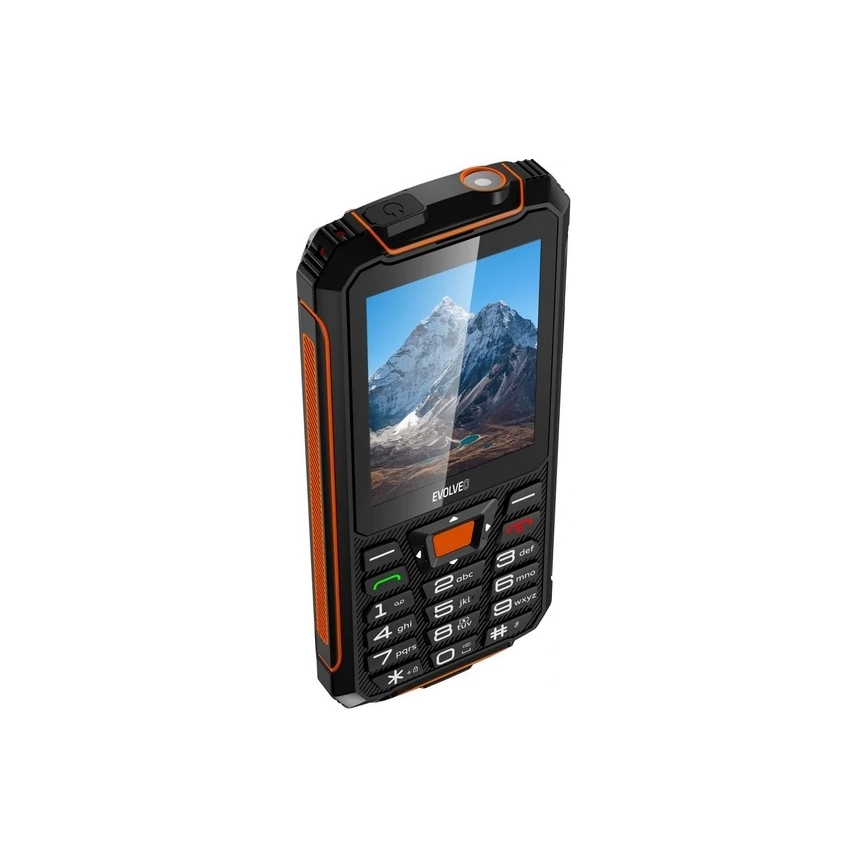 Evolveo - StrongPhone Z6 téléphone étanche Dual SIM noir/orange
