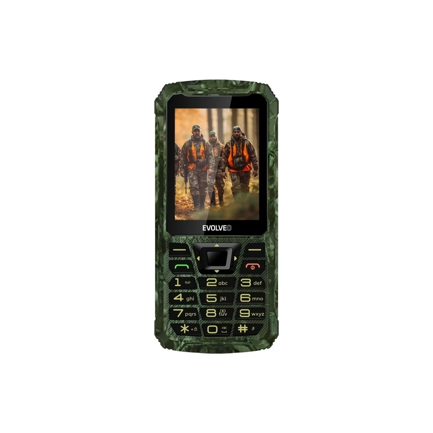Evolveo - StrongPhone Z6 waterdichte Dual-SIM-telefoon jachtcamouflage