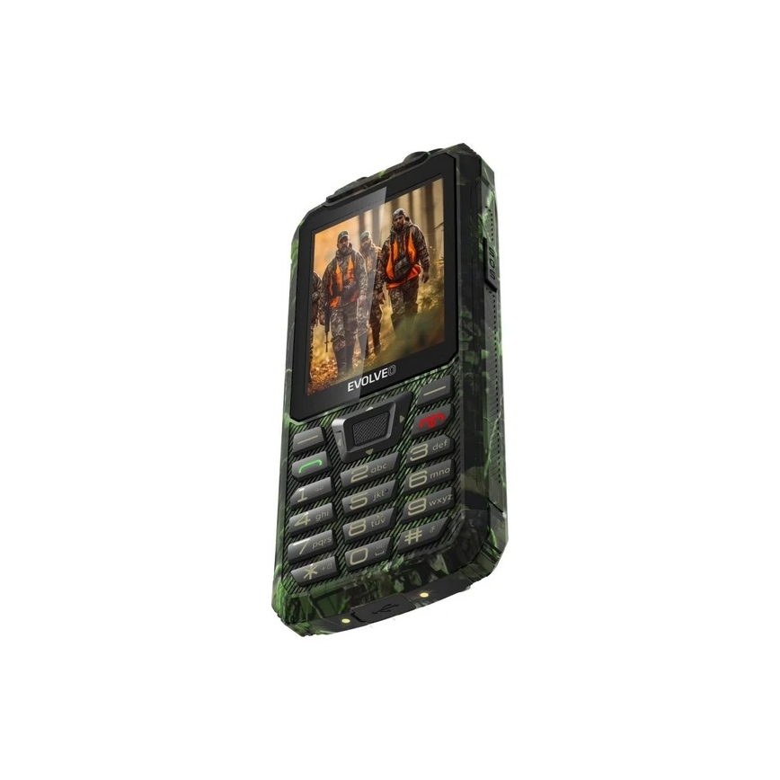 Evolveo - StrongPhone Z6 waterdichte Dual-SIM-telefoon jachtcamouflage