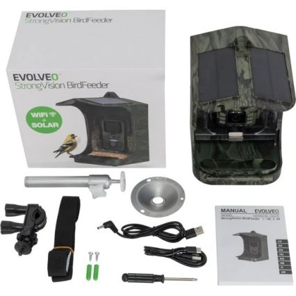 Evolveo - StrongVision BirdFeeder - slimme vogelvoederstation met camera
