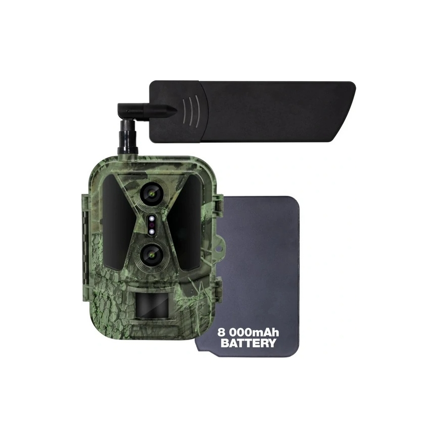 Evolveo - StrongVision Dual PRO 4G wildcamera met automatische 4G-verzending, 16 GB