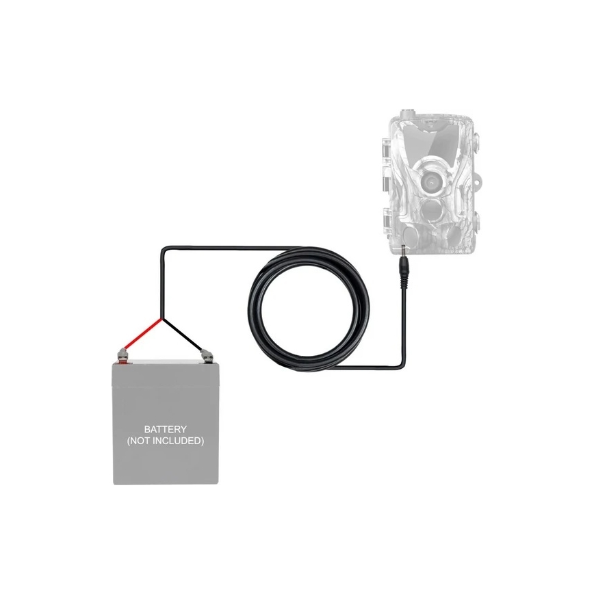 Evolveo - StrongVision-kabel voor aansluiting op een externe voeding