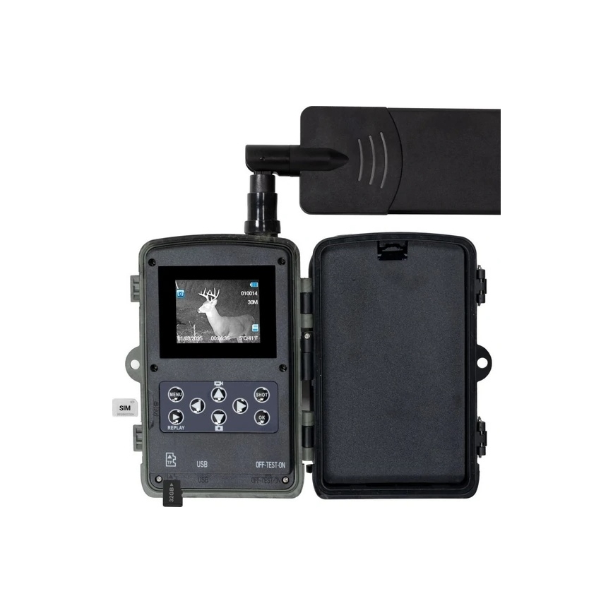 Evolveo - StrongVision LTE CLOUD Caméra de chasse 4G, 32 Go