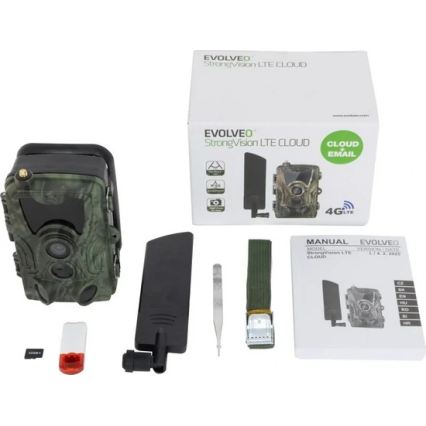 Evolveo - StrongVision LTE CLOUD, wildcamera met 4G, 32GB