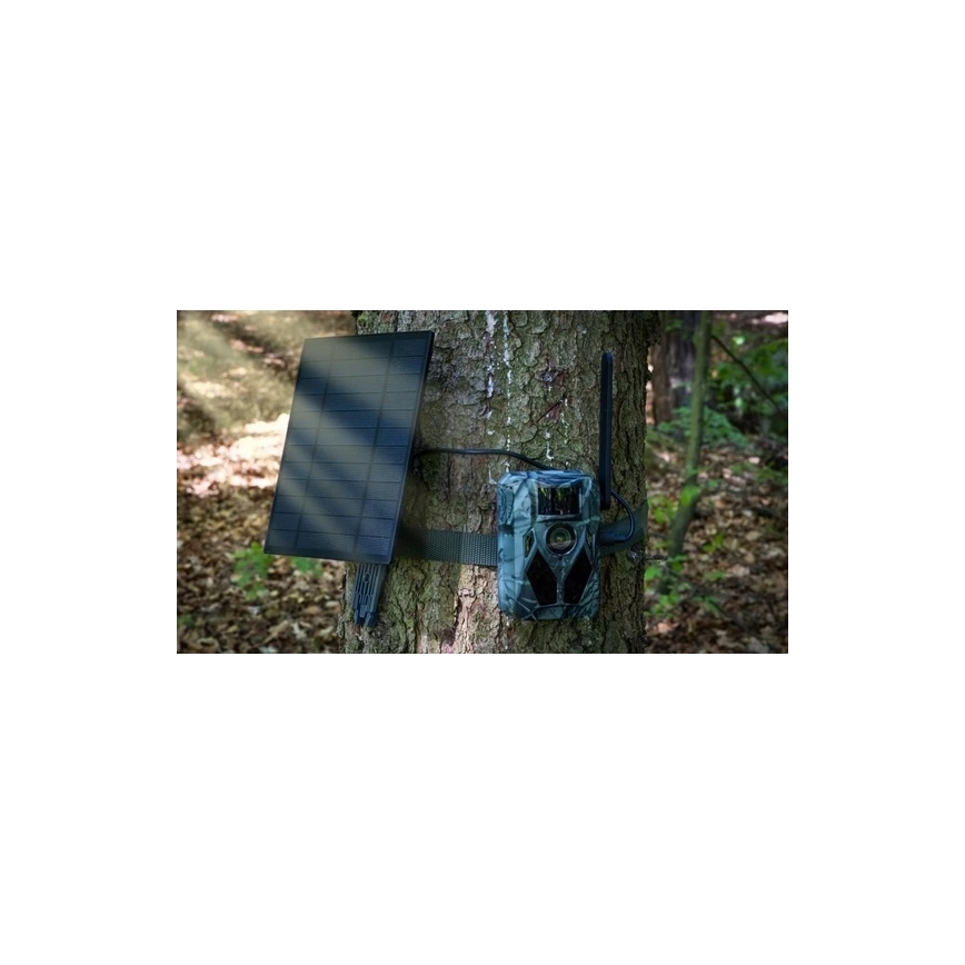 Evolveo - StrongVision Solar 4G,wildcamera  4G,Met app en zonnepaneel