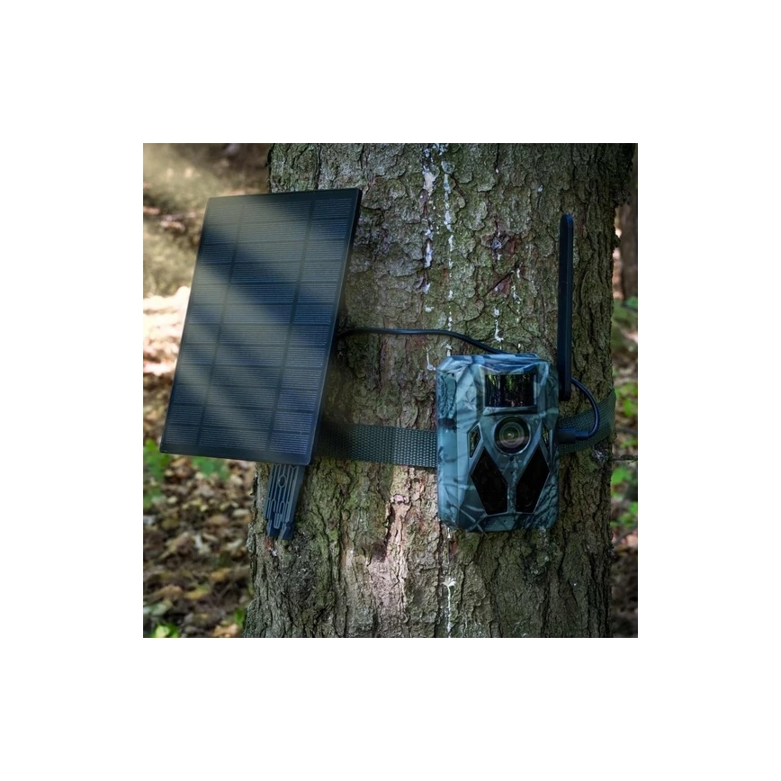 Evolveo - StrongVision Solar 4G,wildcamera  4G,Met app en zonnepaneel