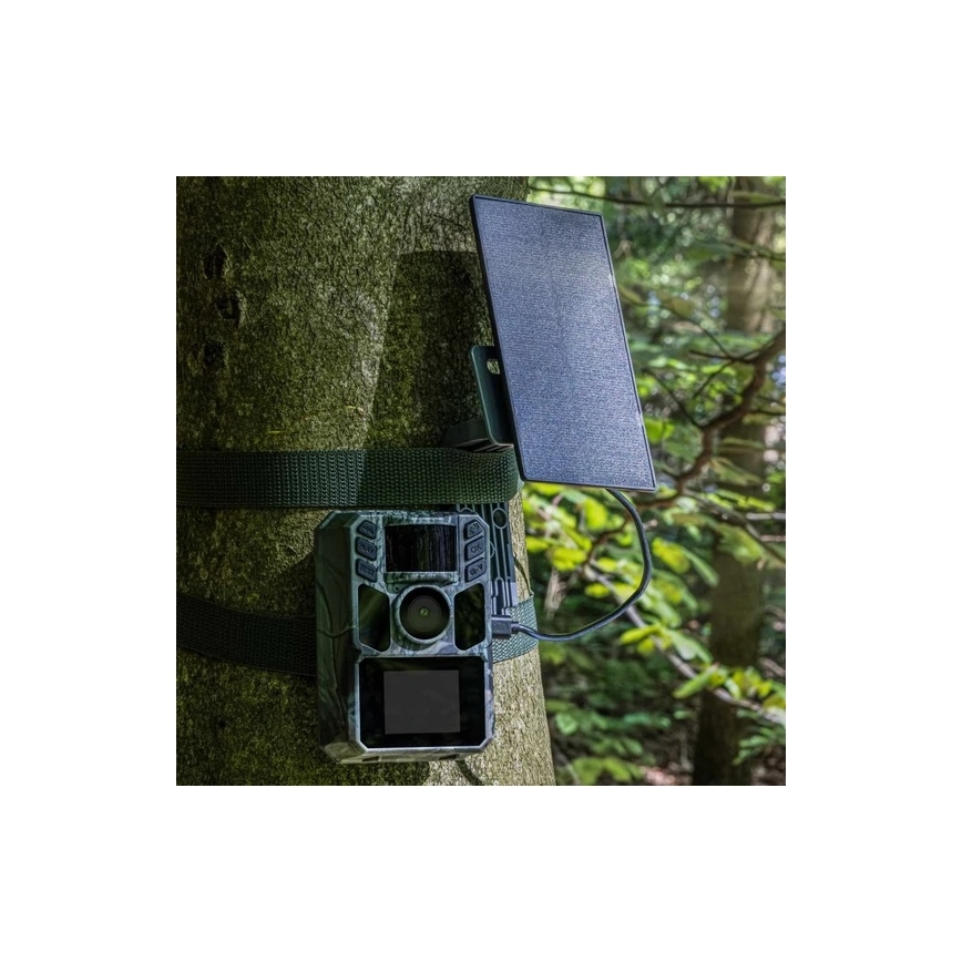 Evolveo - StrongVision Solar Wi‑Fi wildcamera met Wi‑Fi en zonnepaneel
