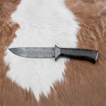 Exclusief Damascus-mes 13,8 cm esdoorn