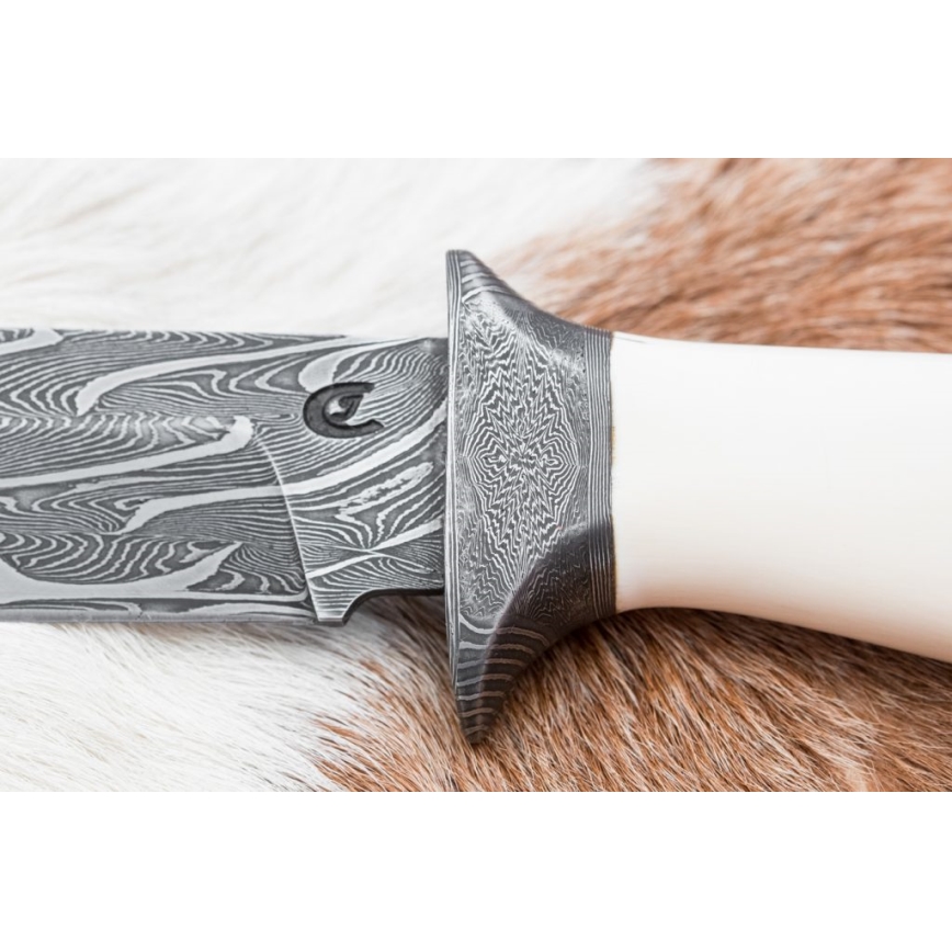 Exclusief Damascus-mes 15 cm mammoet slagtand