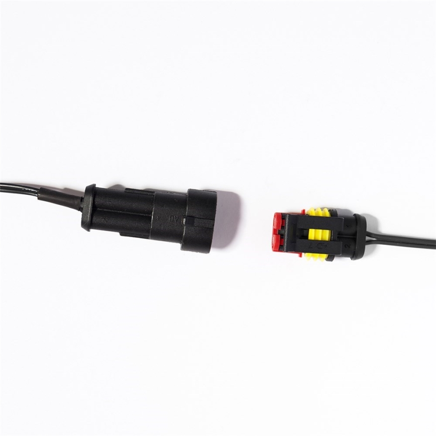 Extension de guirlande extérieure LED de Noël FELICIA FILAMENT 20xE10 14m coloré/blanc chaud IP44, Fabriqué dans l'UE